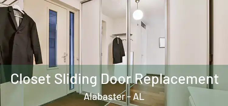 Closet Sliding Door Replacement Alabaster - AL