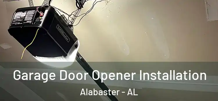  Garage Door Opener Installation Alabaster - AL