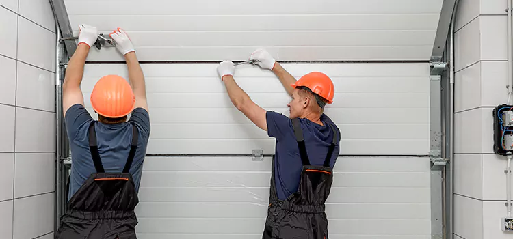 16x7 Garage Door Replacement Panels Alabaster