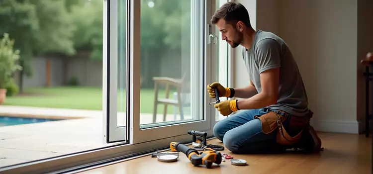 Replacing Older Sliding Glass Door Rollers Alabaster