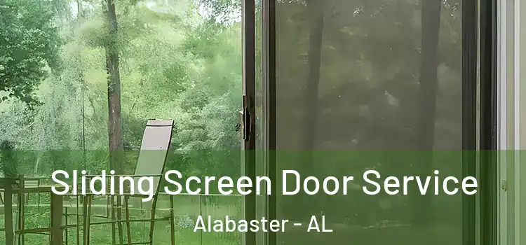 Sliding Screen Door Service Alabaster - AL