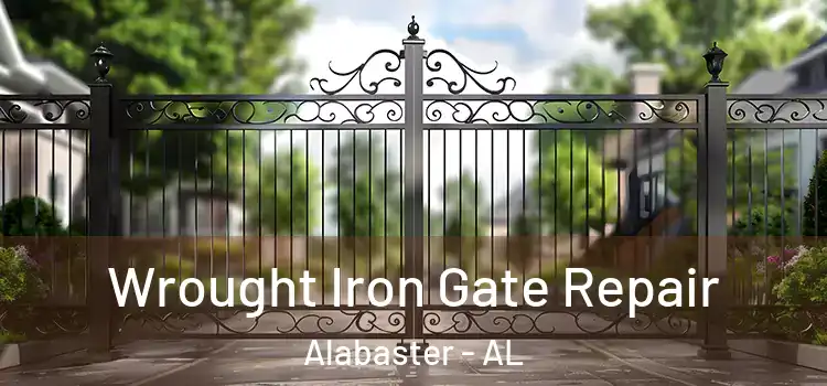Wrought Iron Gate Repair Alabaster - AL